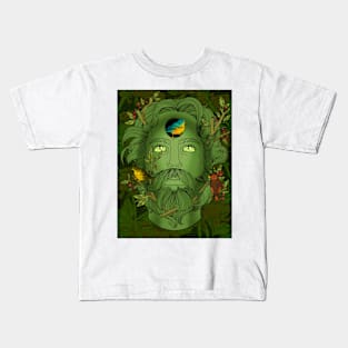 Bird Man Kids T-Shirt